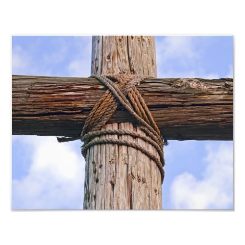Old Rugged Cross Close Photo Print