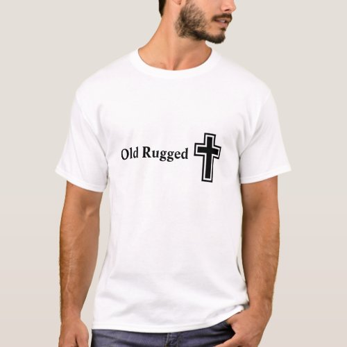 Old rugged Cross T_Shirt