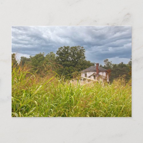 Old Rural Farmhouse Postcard