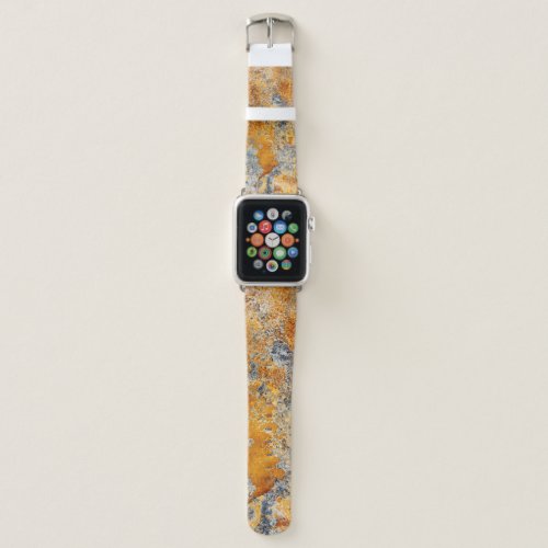 Old rust texture grunge metallic background apple watch band