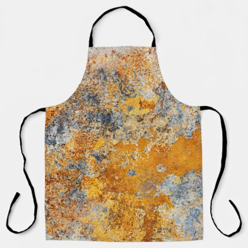 Old rust texture grunge metallic background apron