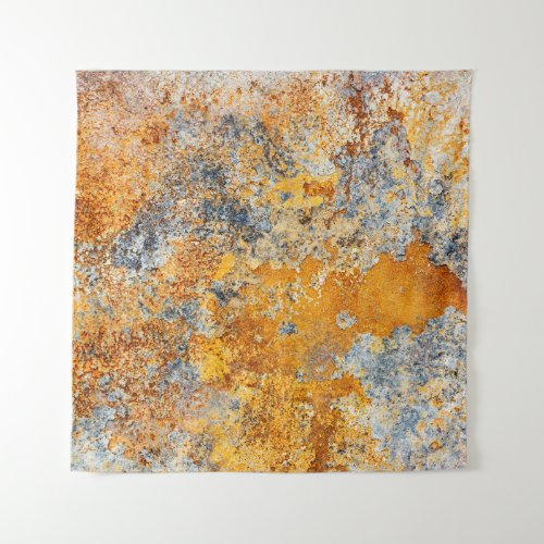 Old rust texture grunge metallic background tapestry