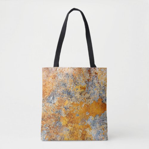 Old rust texture grunge metallic background tote bag