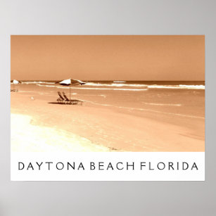 Old Rustic Daytona Beach Photograph Poster