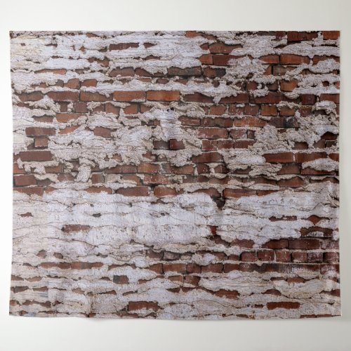 Old Rustic Exposed Rough Red Brick Party Backdrop