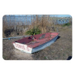 Old Rustic Row Boat Magnet at Zazzle