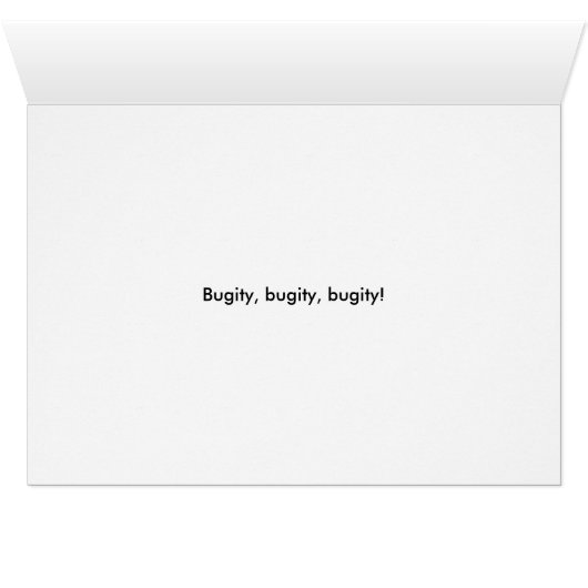 Old Rusty Car, Humor (Inside Horizontal (Bottom))