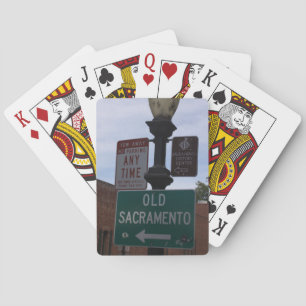 Old Sacramento Poker Cards