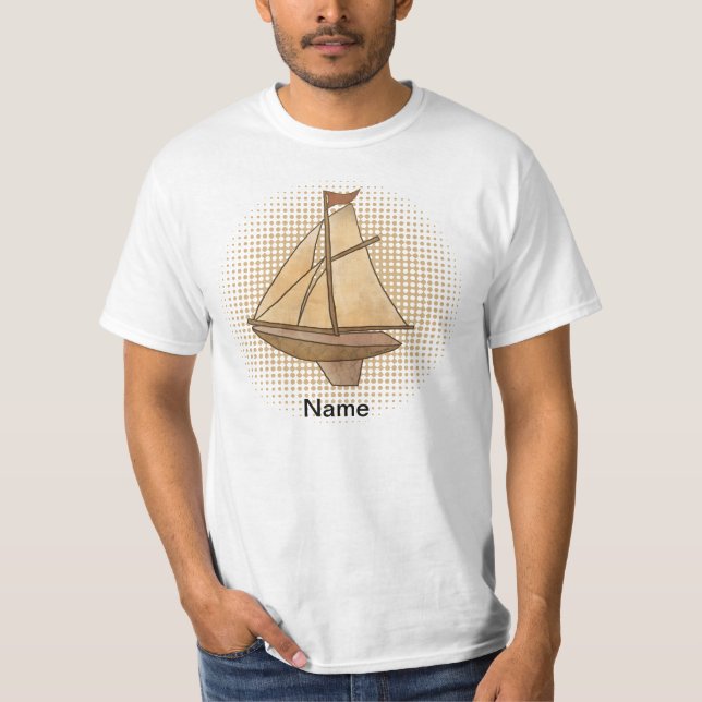 Old Sailboat T-Shirt (Front)
