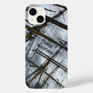 Old sailing ship rigging Case-Mate iPhone 14 case