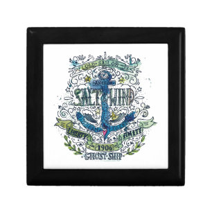 Old Sailor Anchor Poster Gift Box