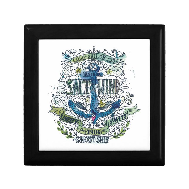 Old Sailor Anchor Poster Gift Box (Front)