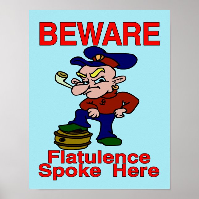 Old Sailor Comical Poster (Front)