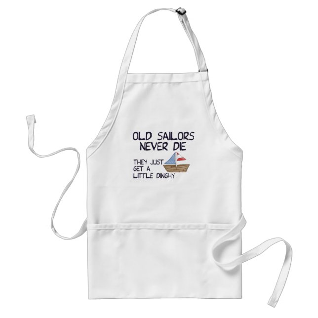 Old Sailors Adult Apron (Front)
