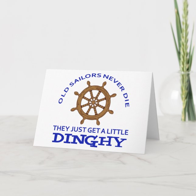 Old Sailors Card (Front)