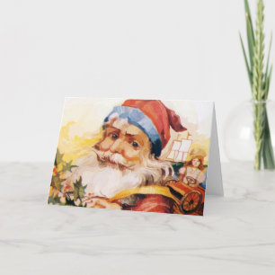 OLD SAINT NICK HOLIDAY CARD