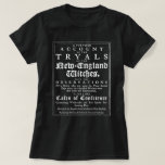 Old Salem Witch Trials T-shirt at Zazzle
