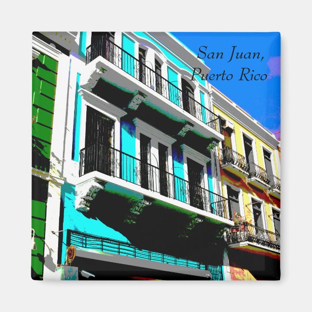 Old San Juan Magnet (Front)