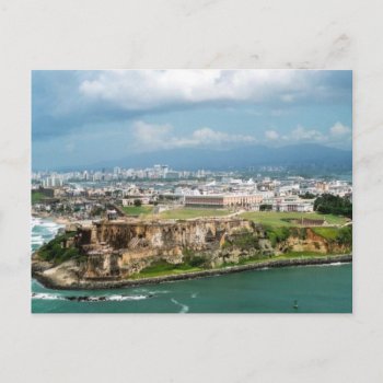 Old San Juan Postcard by Alleycatshirts at Zazzle