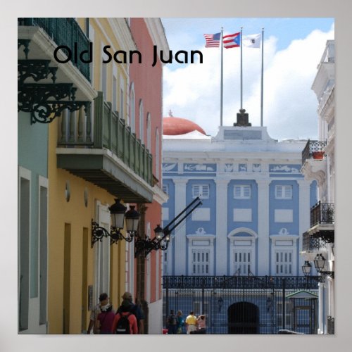 Old San Juan Poster