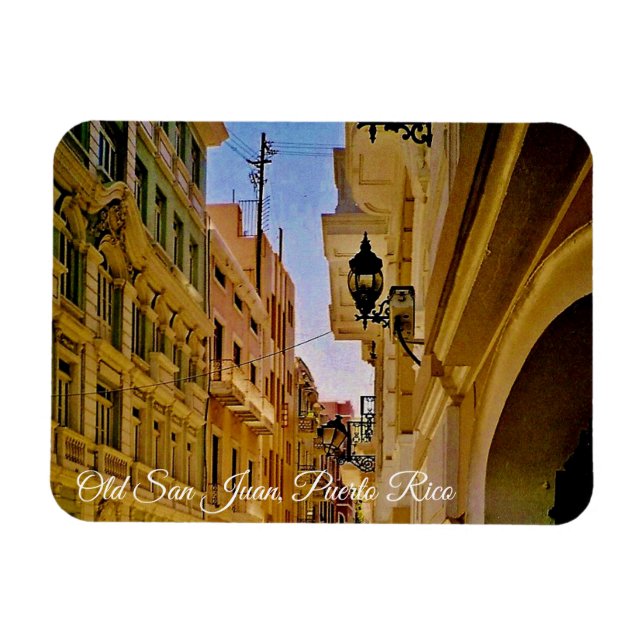Old San Juan, Puerto Rico Magnet (Horizontal)