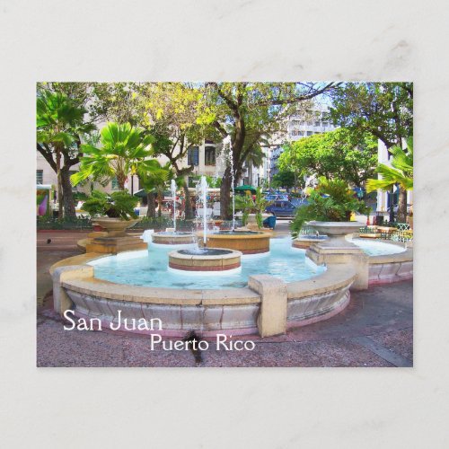Old San Juan Puerto Rico Postcard
