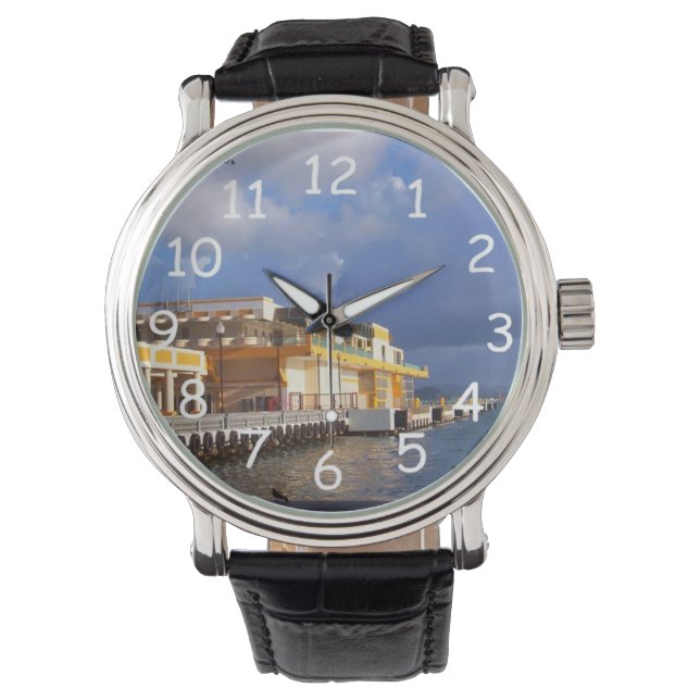 Old San Juan Puerto Rico Wrist Watch (Front)