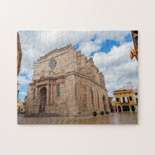 Old Santa Maria Cathedral in Ciutadella - Menorca Jigsaw Puzzle