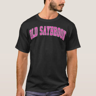 Old Saybrook Connecticut CT Vintage Sports Design T-Shirt
