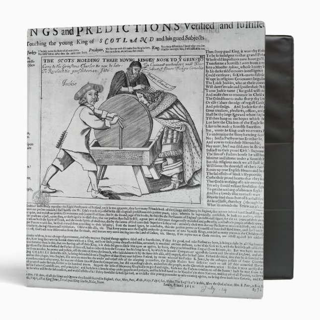 Old Sayings and Predictions 3 Ring Binder (Front/Inside)