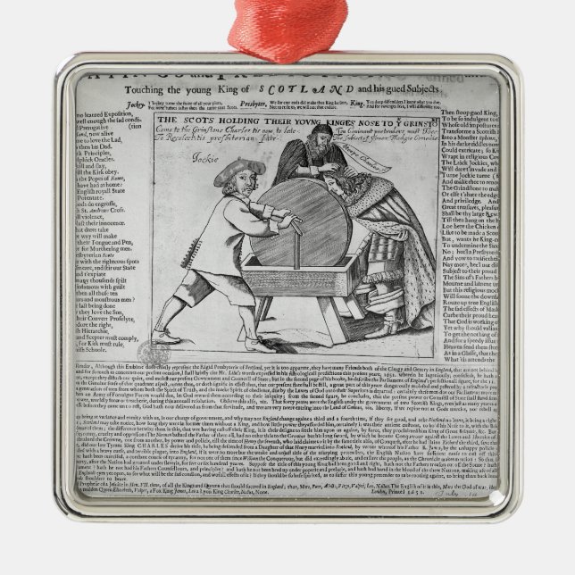 Old Sayings and Predictions Metal Ornament (Front)