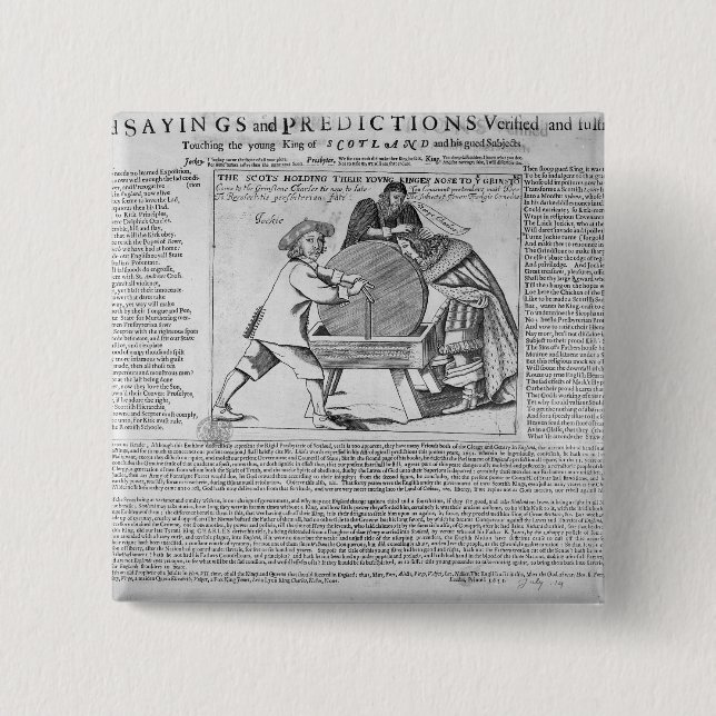 Old Sayings and Predictions Pinback Button (Front)