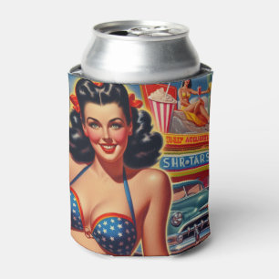 Old School 1950s Girl Can Cooler