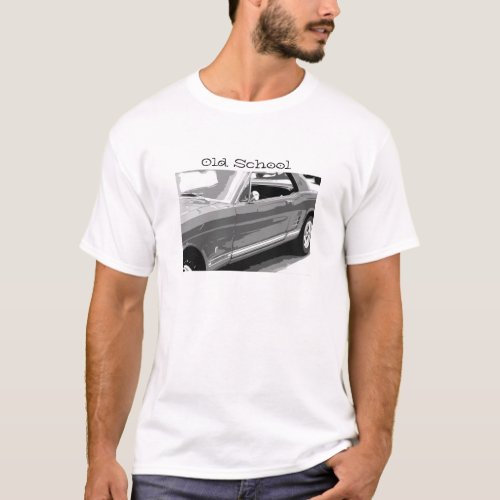 Old School 1968 Mustang T_Shirt