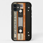 Old School 80s Dj Music Cassette Tape Pattern Iphone 11 Case at Zazzle