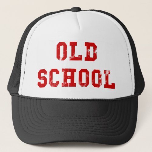 Old School Baseball Cap  Oldskool Gifts