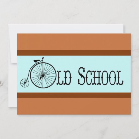 Old School Bicycle Penny Farthing (Front)