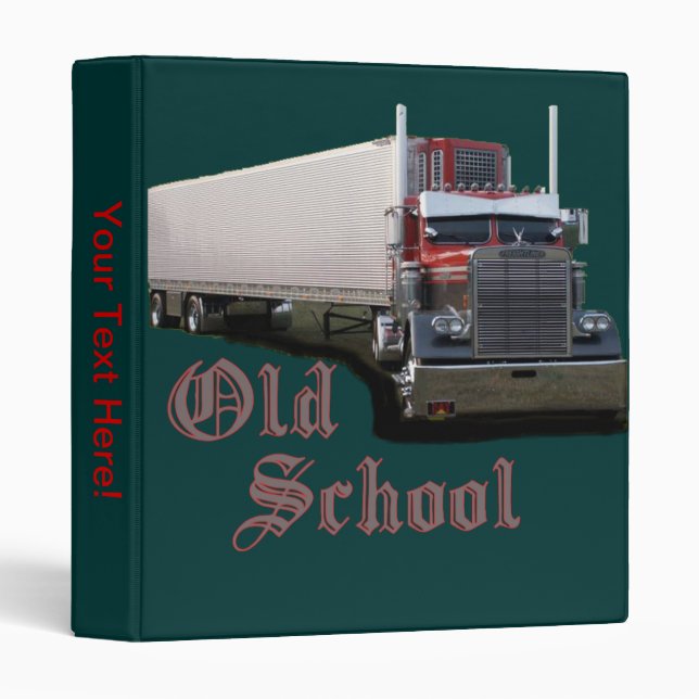 Old School Binder (Front/Spine)