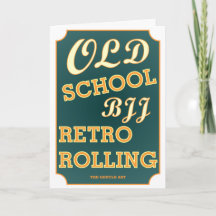 Old School BJJ Retro Rolling Birthday