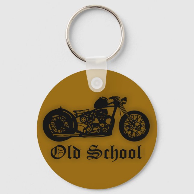 Old School Bobber Keychain (Front)