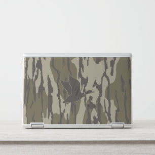 Old School Camo Duck Hunting Bottomland Camo HP Laptop Skin