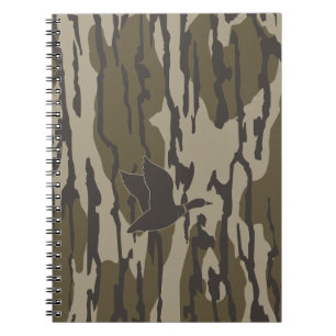 Old School Camo Duck Hunting Notebook