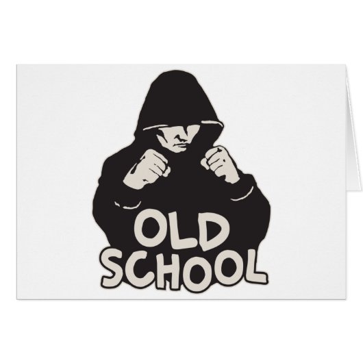 Old School Cards (Front Horizontal)