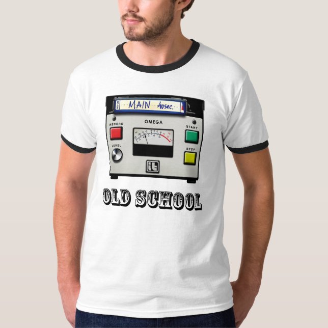 OLD SCHOOL - Cart Machine T-Shirt (Front)