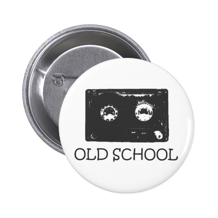 Old School cassette Pin