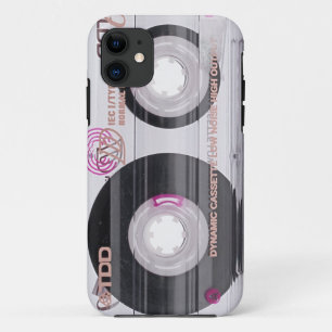 Old school cassette tape iPhone 11 case