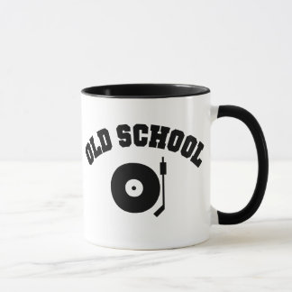 Old School DJ Record Player Mug