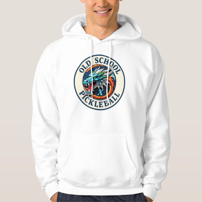 Old School Dragon X Pickleball Hoodie  (Front)