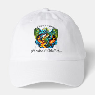 Old School Dragon X Team Pickleball club hat