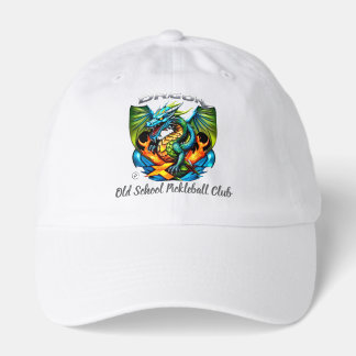 Old School Dragon X Team Pickleball club hat